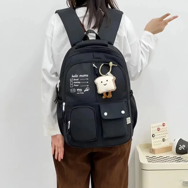 Mochila Kawaii Escolar Urbana Porta Notebook Cute