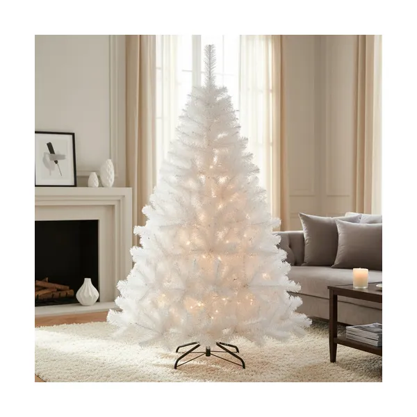 Arbol Navidad Extra Lujo Patagonia Blanco 1,50mts