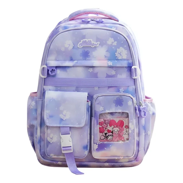 Mochila Escolar Colegio Infantil Nena Kawaii Reforzada