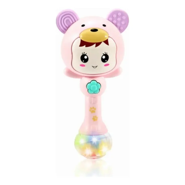 Sonajero Musical Bebe Maraca Con Luz Y Sonidos