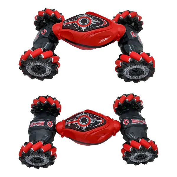 Auto Control Remoto Luces Led Vehículo Acrobático Giro 360°