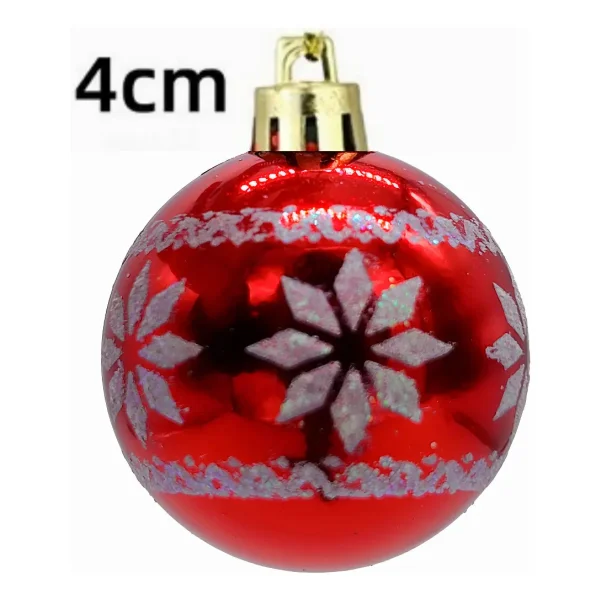 Adornos Navideños Set Decoracion 12u Surtido Navidad Bolas