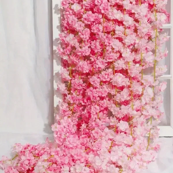Guirnalda De Flores Artificiales Enredadera Decoracion