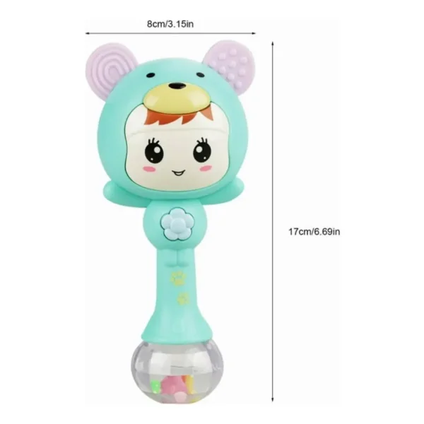 Sonajero Musical Bebe Maraca Con Luz Y Sonidos