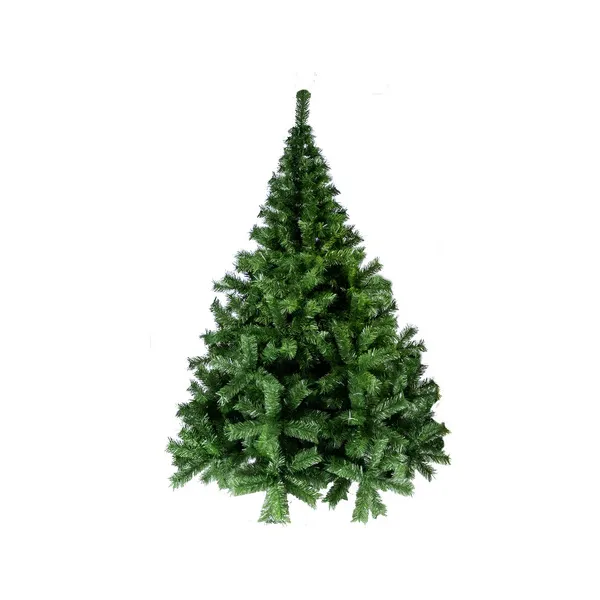 Árbol De Navidad Arbolito Pino Canadian Luxury 1.5mts Base Metálica Color Verde