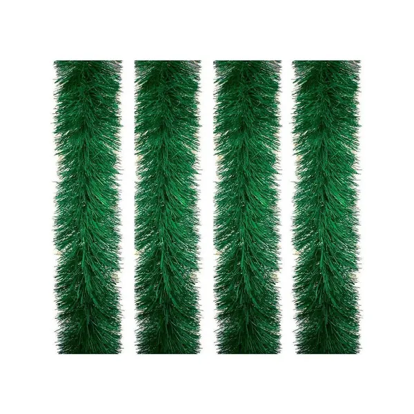 Guirnalda Boa Navidad Muerdago 9 Cm 2 Mts Deco Navideña X3u