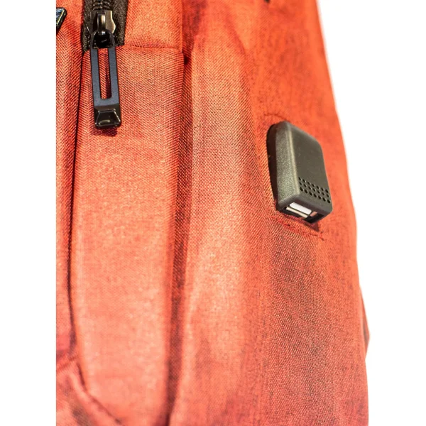 Mochila Antirrobo Usb Impermeable Urbana Porta Notebook