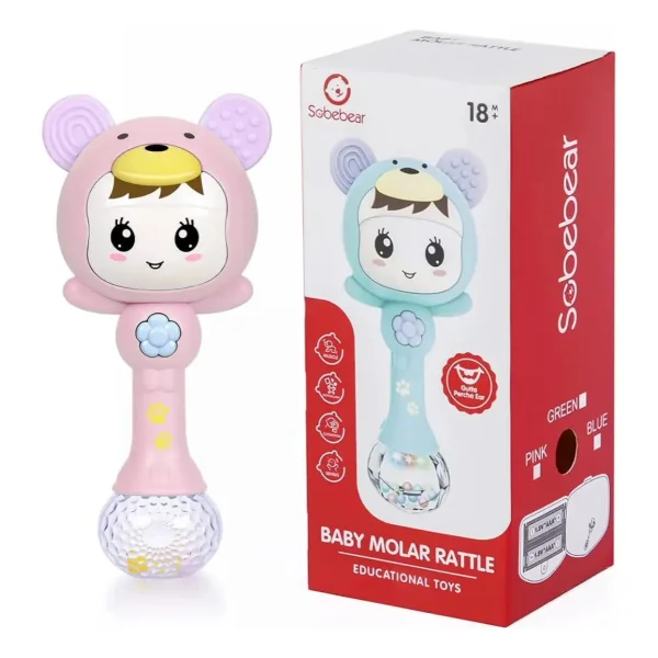 Sonajero Musical Bebe Maraca Con Luz Y Sonidos