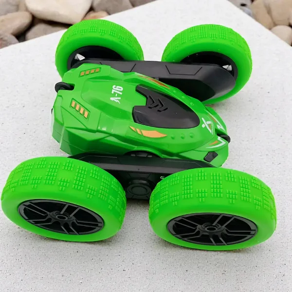 Auto A Radio Control Remoto Luz Giro 360° Acrobatico Stunt