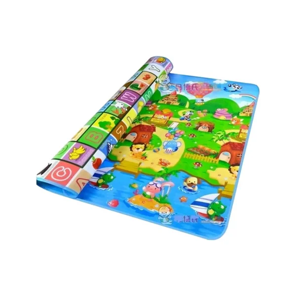 Alfombra Antigolpes Bebe 200x180cm Espesor 5mm Reversible