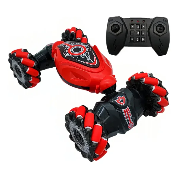 Auto Control Remoto Luces Led Vehículo Acrobático Giro 360°