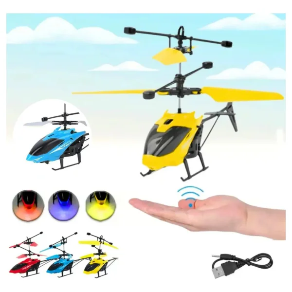 Helicoptero Volador Juguete Dron Recargable Usb