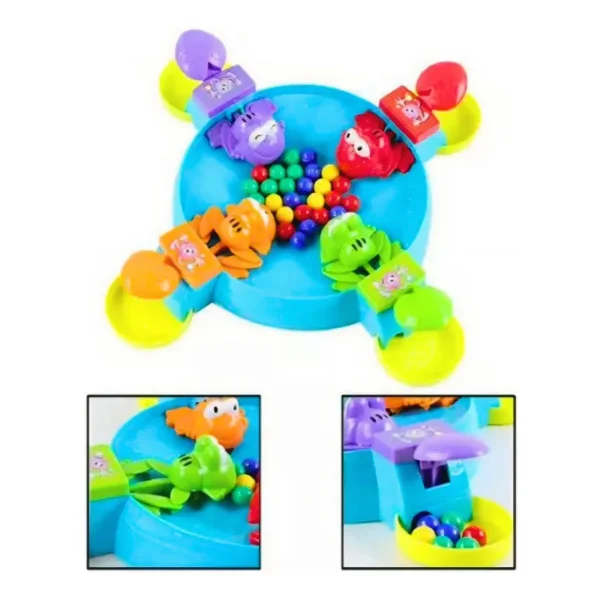 Juego De Mesa Ranitas Glotonas Atrapa Pelotas
