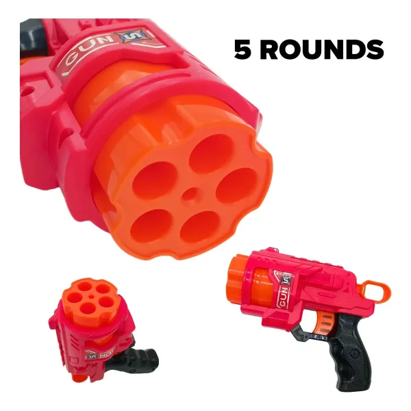 Pistola Lanza Dardos Mini Simil Nerf