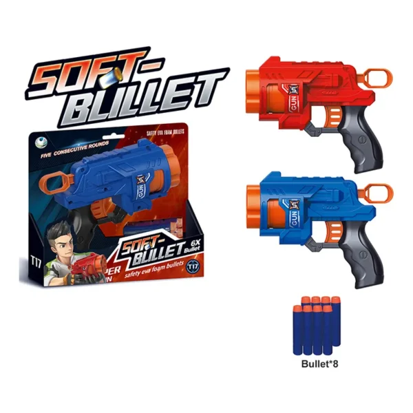 Pistola Lanza Dardos Mini Simil Nerf