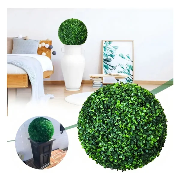 Esfera Toparia Artificial Plastico 18cm