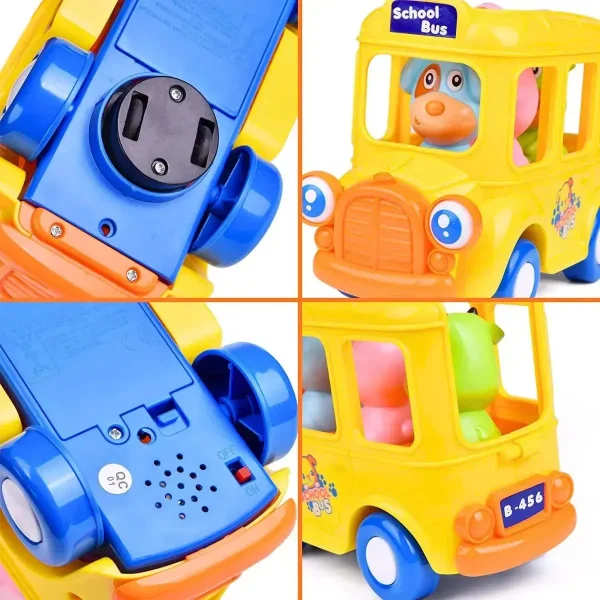 Auto Camion Bus Musical Luz Movimiento Didactico