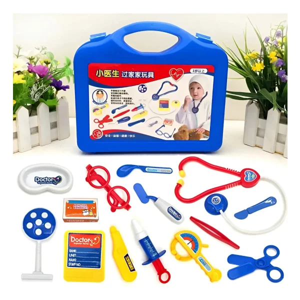 Valija Doctor Juguete Set Doctor Con 14 Accesorios