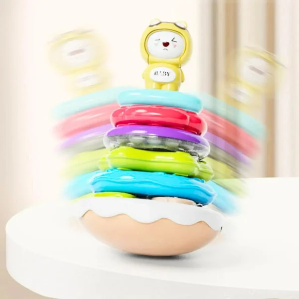 Juguete Set Didactico Para Bebe Juego De Encastre Musical Blanco
