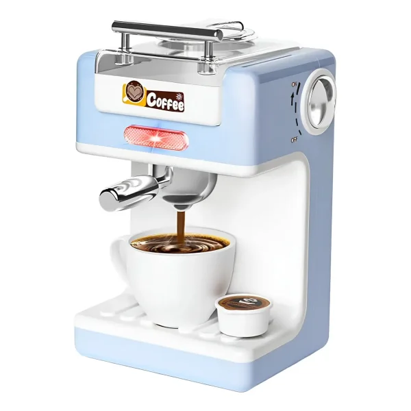 Cafetera De Juguete Electrodomestico Con Luz Y Sonido