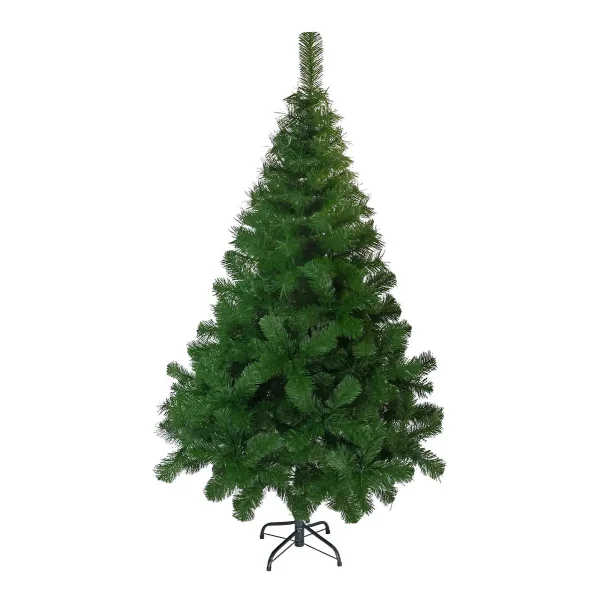Arbol De navidad Tronador De Lujo Verde 1.20mts Base Metal