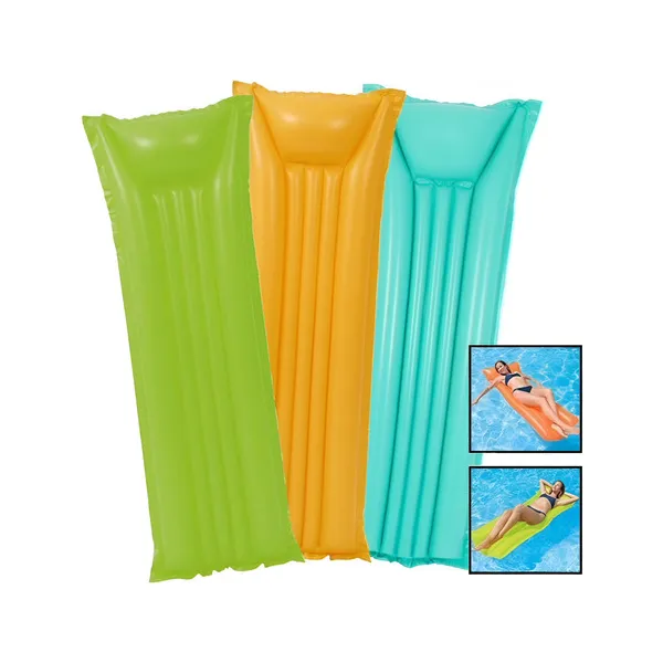 Colchoneta Inflable Cama Flotador Para Pileta Agua 183x69cm