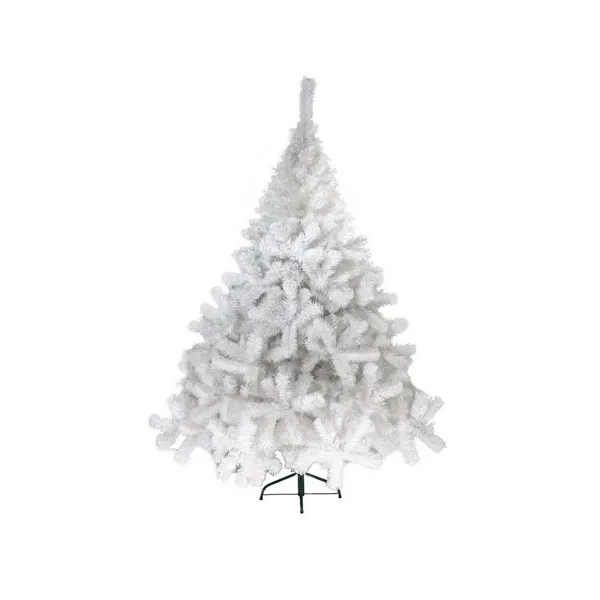 Arbol De Navidad Blanco Montañes Deluxe 1,80mts Decoración