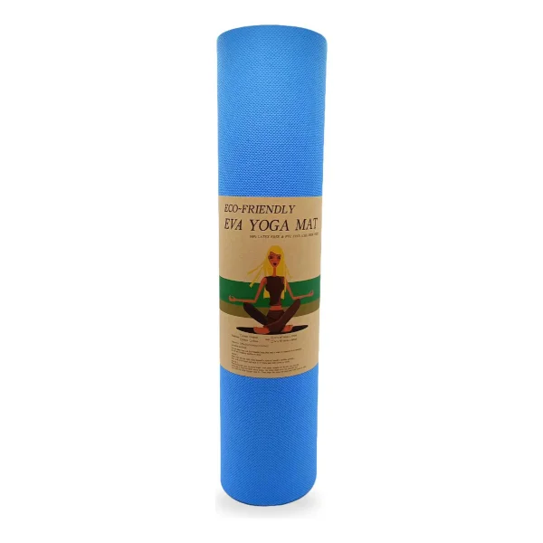 Yoga Mat 8 Mm Colchoneta Pilates Fitness Antideslizante