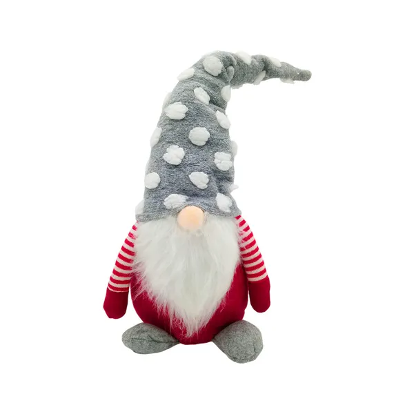 Muñeco De Navidad Gnomo Adorno Navideño Decoracion Color Rojo