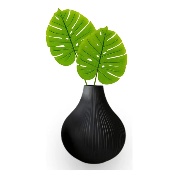 Planta Artificial Hoja Monstera Costilla De Adan Pack X10