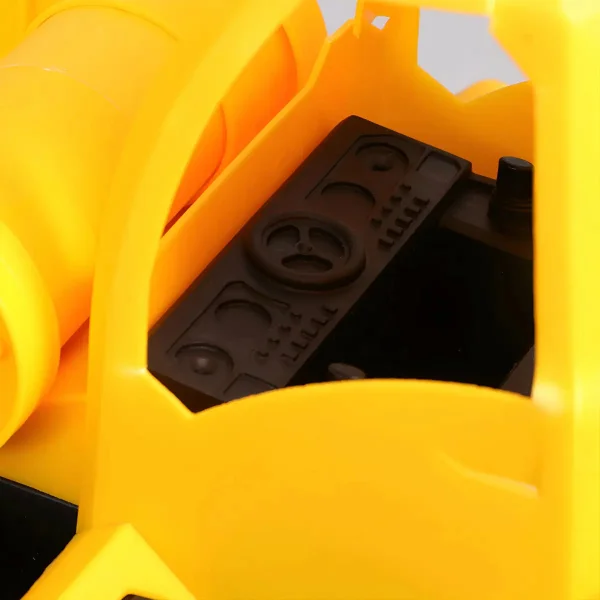 Excavadora Juguete Friccion Amarillo Truck 25cm