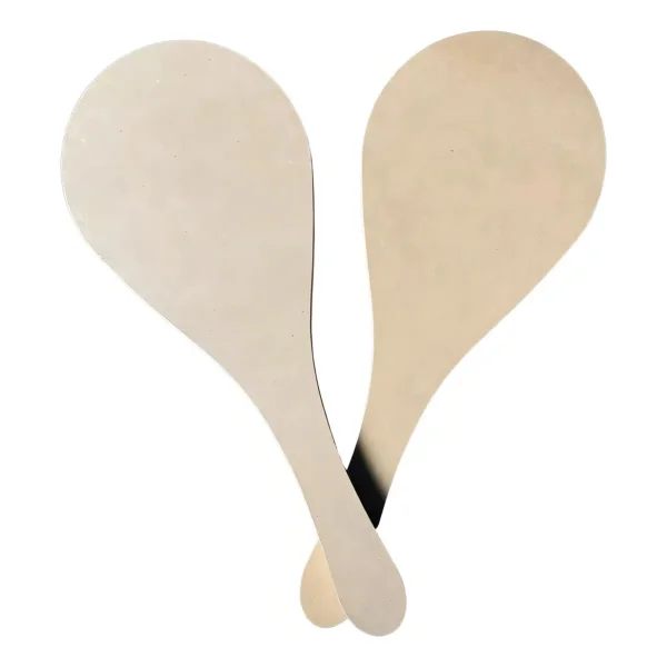 Raqueta Control Pelota Paleta Playera Madera Redonda
