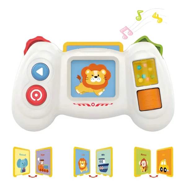 Control Interactivo Didactico Sonidos Niños 2-4 Años Blanco
