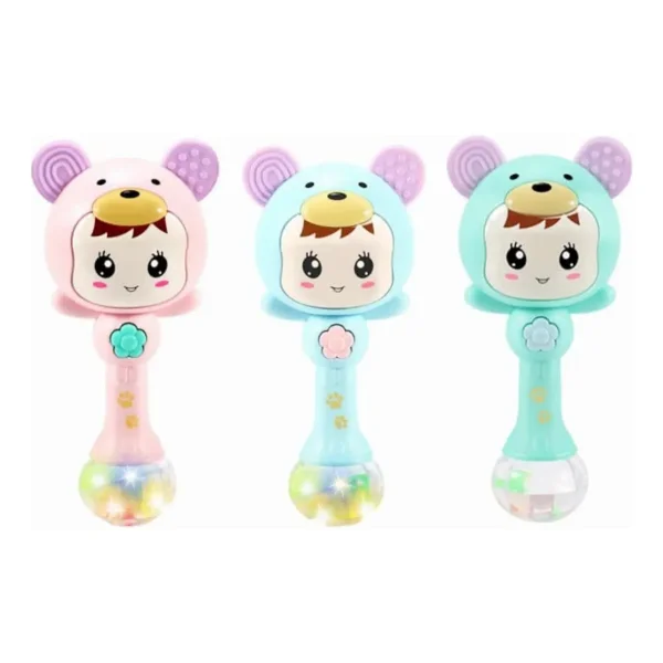 Sonajero Musical Bebe Maraca Con Luz Y Sonidos
