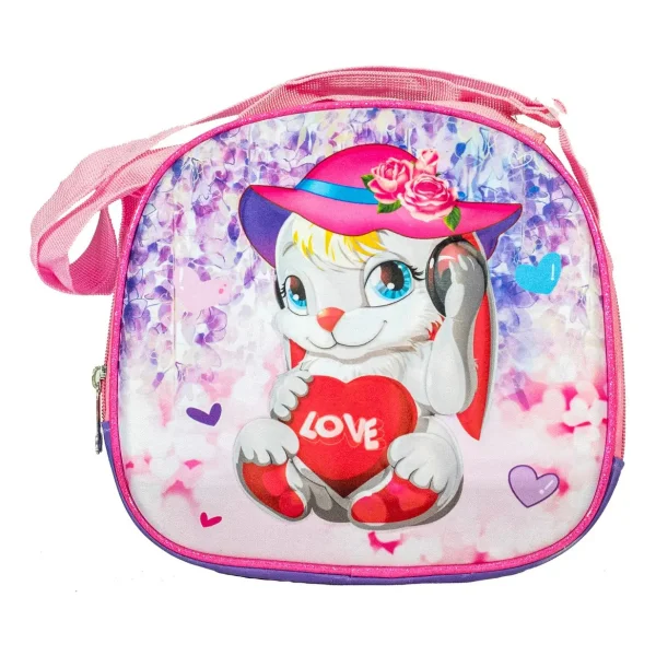 Mochila Carrito Espalda Escolar 2 En 1 Canopla Lunchera Luz