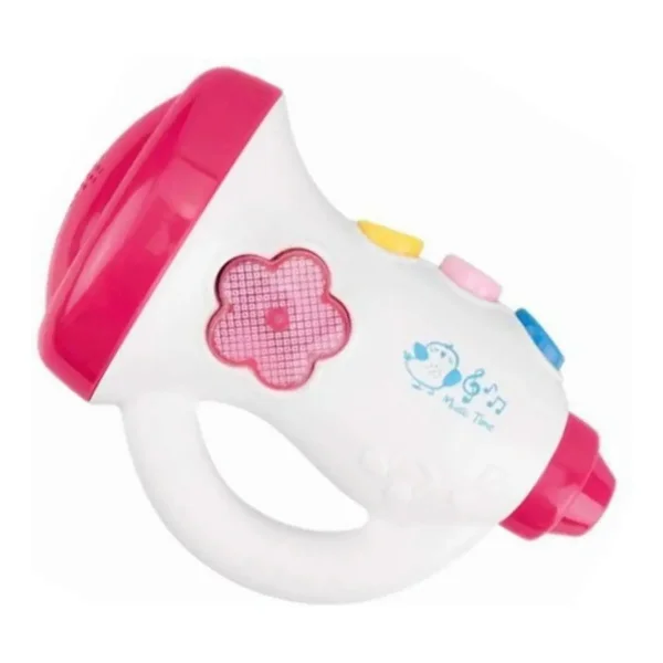 Trompeta Para Niños Juguete Instrumento Musical Sonido Y Luz