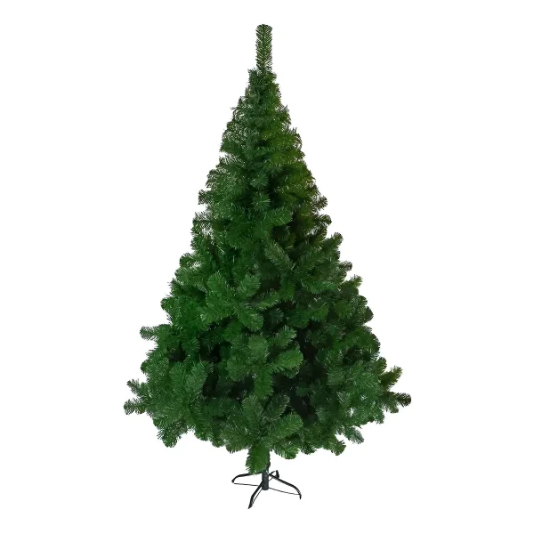 Arbol De Navidad Tronador De Lujo 2.10mts Base Metalica Verde