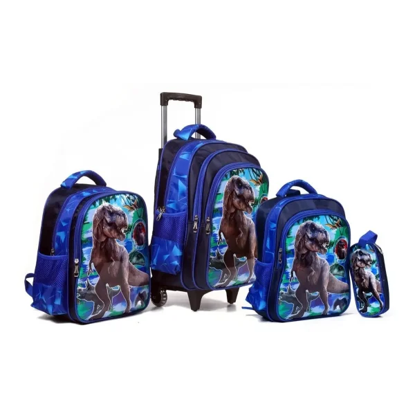 Mochila Escolar Carrito Reforzada Manija Telescopica Carro