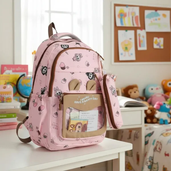 Mochilas Escolares La Bubu Colegio Infantil + Cartuchera
