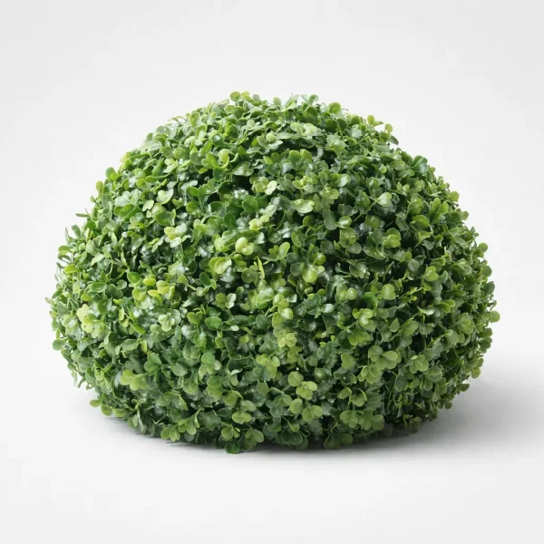 Media Esfera Decoracion Cesped Artificial Arbusto 22cm X10u