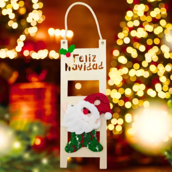 Papa Noel Colgante Adornos Decoracion Navideña