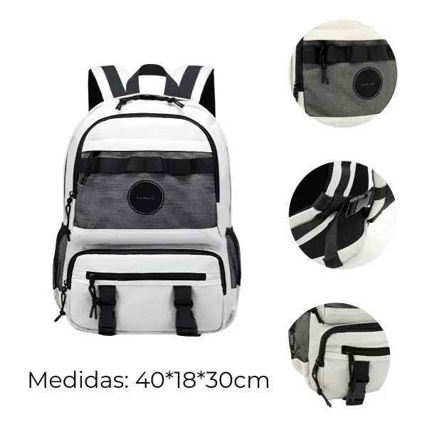 Mochila Para Viaje Cabina Urbana Porta Notebook Impermeable