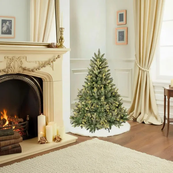 Arbol De Navidad Pino Natural Amber 1.30mts Pino Frondoso Amber