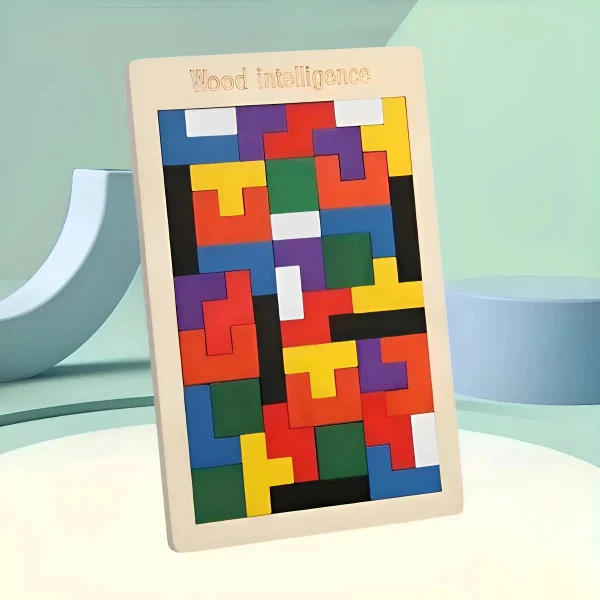 Rompecabezas Tetris Madera Infantil