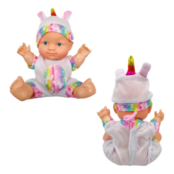 Muñeco Bebe Bebote Luna Infantil 22cm Con Pijamas Cute Baby