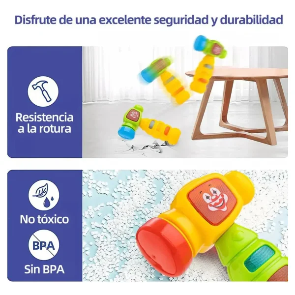 Martillo De Descarga Con Luz Y Sonido