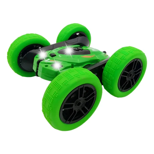 Auto A Radio Control Remoto Luz Giro 360° Acrobatico Stunt