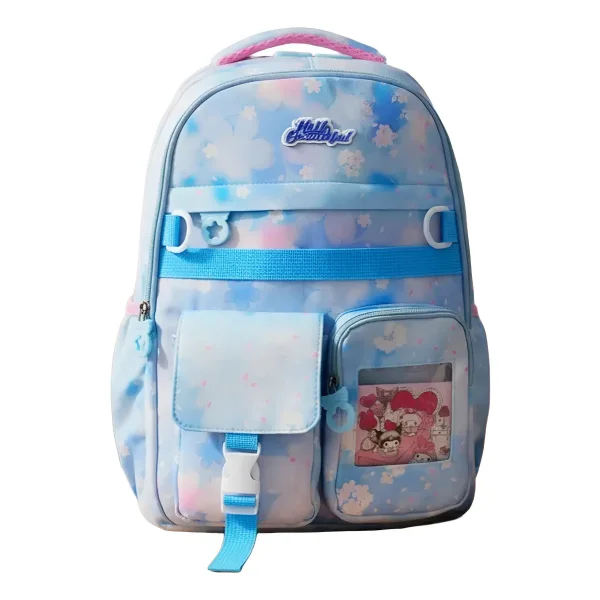 Mochila Escolar Colegio Infantil Nena Kawaii Reforzada