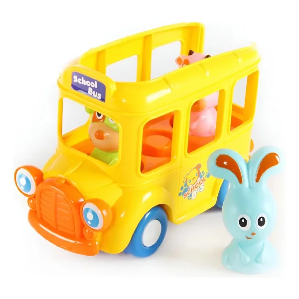 Auto Camion Bus Musical Luz Movimiento Didactico