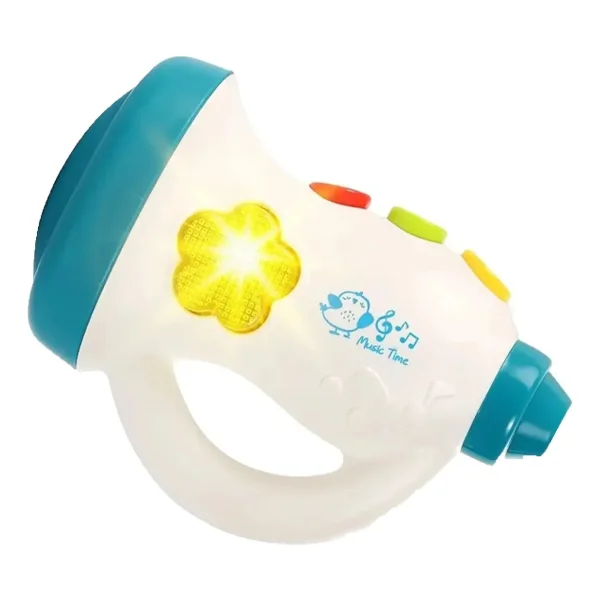 Trompeta Para Niños Juguete Instrumento Musical Sonido Y Luz